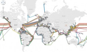 Mapamundi de cables submarinos: así es la troncal de Internet  