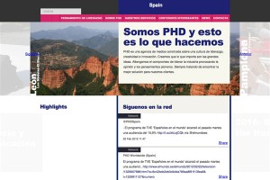 PHD lanza nueva web  marketing online desarrollo web  