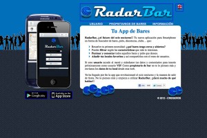 RadarBar, nueva aplicación de ocio nocturno  